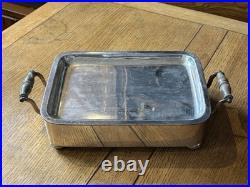 Silver Plate Entree Serving Dish, Very Good Quality