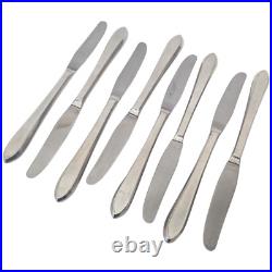 Silver Plate Lufberry Wm Rogers Mfg Co AA IS Flat Ware Chest Svc for 8 54 piece