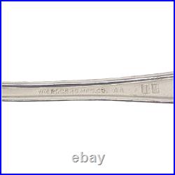 Silver Plate Lufberry Wm Rogers Mfg Co AA IS Flat Ware Chest Svc for 8 54 piece