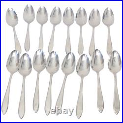 Silver Plate Lufberry Wm Rogers Mfg Co AA IS Flat Ware Chest Svc for 8 54 piece