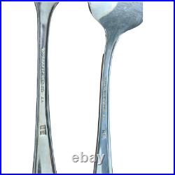 Silver Plate Lufberry Wm Rogers Mfg Co AA IS Flat Ware Chest Svc for 8 54 piece Silver Plate Lufberry Wm Rogers Mfg Co AA IS Flat Ware Chest Svc for 8 54 piece