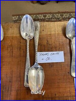 Silver Plate Silverware Flatware Lot Spoons And Forks 52 Pieces