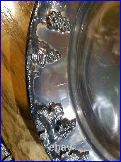 Silver Plate Tea Serving Bundle 13 pieces Various Brands Community Wilcox