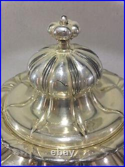 Silver Plate Tea Set 3-Piece Made in U. S. A. By Pairpoint Manufacturing Company