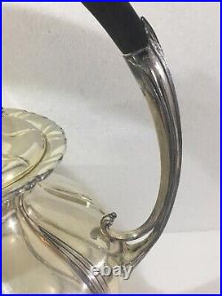 Silver Plate Tea Set 3-Piece Made in U. S. A. By Pairpoint Manufacturing Company
