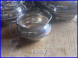 Silver Plated 5 Piece Tea & Coffee Service Sanders & Blackband Birmingham c1898