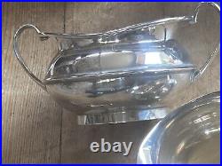 Silver Plated 5 Piece Tea & Coffee Service Sanders & Blackband Birmingham c1898