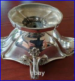 Silver Plated Large Gravy Boat Victorian Era antique Easy Polish Classy Piece NR Silver Plated Large Gravy Boat Victorian Era antique Easy Polish Classy Piece NR