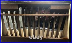 Silver Plated Part Cutlery Set Of 46 Pieces