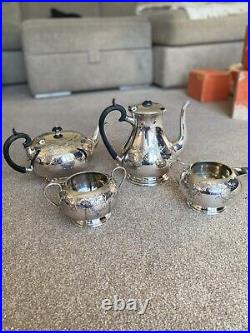 Silver Plated Vintage 4 piece Tea/Coffee Set Cooper Brothers & Sons never used