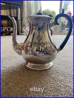 Silver Plated Vintage 4 piece Tea/Coffee Set Cooper Brothers & Sons never used