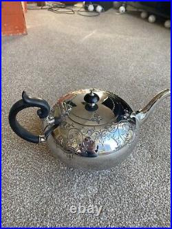 Silver Plated Vintage 4 piece Tea/Coffee Set Cooper Brothers & Sons never used