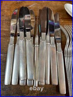 Silver Service Cutlery 51 Pieces RARE ONEIDA COMMUNITY TWILIGHT 1950'S