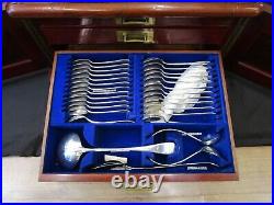 Silver plated 129 piece boxed canteen