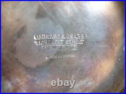 Silver plated on copper 3 piece tea set GERRARD & CO LTD Regent St QUALITY W1