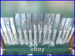 Slack & Barlow Sheffield Silver Plated 76 Piece Canteen 8 Place Settings