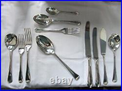 Slack & Barlow Sheffield Silver Plated 76 Piece Canteen 8 Place Settings