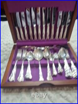 Smith Seymour Sheffield Silver Service 67 Piece Cutlery