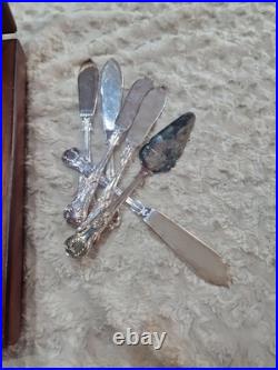 Smith Seymour Sheffield Silver Service 67 Piece Cutlery