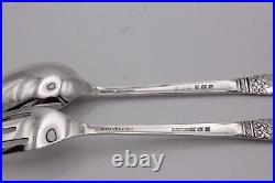 Sterling Silver Cased Child's Three Piece Cutlery Set Birmingham 1964