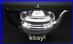 Stunning Viners 4 Piece Tea Set Sheffield Silver Plated Alpha Plate A1 Quality