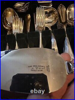 Super Canteen Cutlery Silver Plated Classic Design -105 Piece -Butler Heirloom