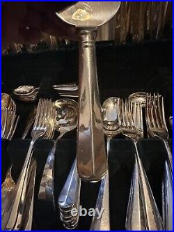 Super Canteen Cutlery Silver Plated Classic Design -105 Piece -Butler Heirloom