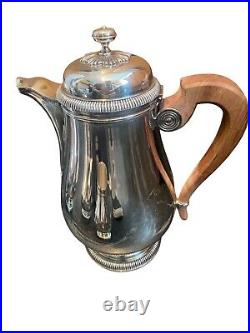 Superb Silver Plated Christofle Gallia Tea & Coffee Set 4 Piece Retail £4000+
