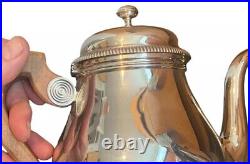Superb Silver Plated Christofle Gallia Tea & Coffee Set 4 Piece Retail £4000+