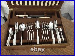 Superb Vintage 76 Piece ART DECO CUTLERY CANTEEN Oneida Sheffield 1930s