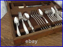 Superb Vintage 76 Piece ART DECO CUTLERY CANTEEN Oneida Sheffield 1930s