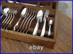Superb Vintage 76 Piece ART DECO CUTLERY CANTEEN Oneida Sheffield 1930s