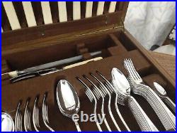 Superb Vintage 76 Piece ART DECO CUTLERY CANTEEN Oneida Sheffield 1930s