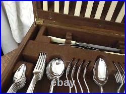 Superb Vintage 76 Piece ART DECO CUTLERY CANTEEN Oneida Sheffield 1930s