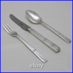 THE NILE Design WALKER & HALL Silver Service 44 Piece Canteen of Cutlery