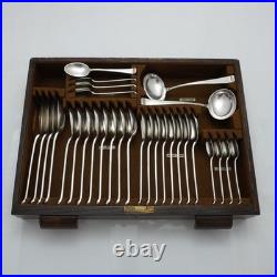 TUDOR Design Mappin & Webb London Silver Service 80 Piece Canteen of Cutlery Set