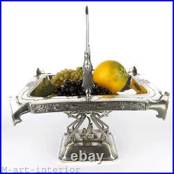 Table attachment / fruit basket Victorian centerpiece Wilcox Silver Plate Company 19. JH