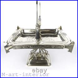 Table attachment / fruit basket Victorian centerpiece Wilcox Silver Plate Company 19. JH