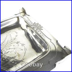 Table attachment / fruit basket Victorian centerpiece Wilcox Silver Plate Company 19. JH