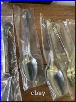 Towle Silverplate Boston Chippendale 5 Piece Plate Setting New In Box Set Of 8