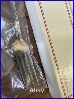 Towle Silverplate Boston Chippendale 5 Piece Plate Setting New In Box Set Of 8