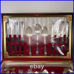 Tudor Plate Oneida Community Silver Plate Flatware Set 62 Piece Set Collectors