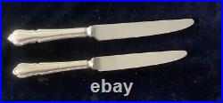 Turton Sheffield 44 Piece Dubarry Pattern Silver Plated Cutlery Service / Set