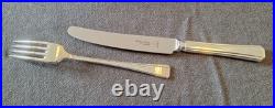 UNUSED Arthur Price 82-piece'Harley' EPNS A1 cutlery set (8 place settings)