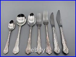 Unused 42 Piece GUILDHALL Design ARTHUR PRICE Silver Canteen of Cutlery