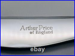 Unused 42 Piece GUILDHALL Design ARTHUR PRICE Silver Canteen of Cutlery
