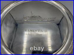 VINTAGE ARAMINTA II Great Britian Sterling Silver Plate/Tray 604 grams