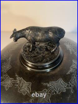 VTG 3 Piece Silver Plate Serving Warmer # 4911 By Roger Smith Co, CT