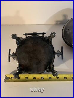 VTG 3 Piece Silver Plate Serving Warmer # 4911 By Roger Smith Co, CT