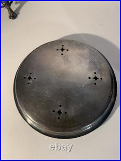 VTG 3 Piece Silver Plate Serving Warmer # 4911 By Roger Smith Co, CT